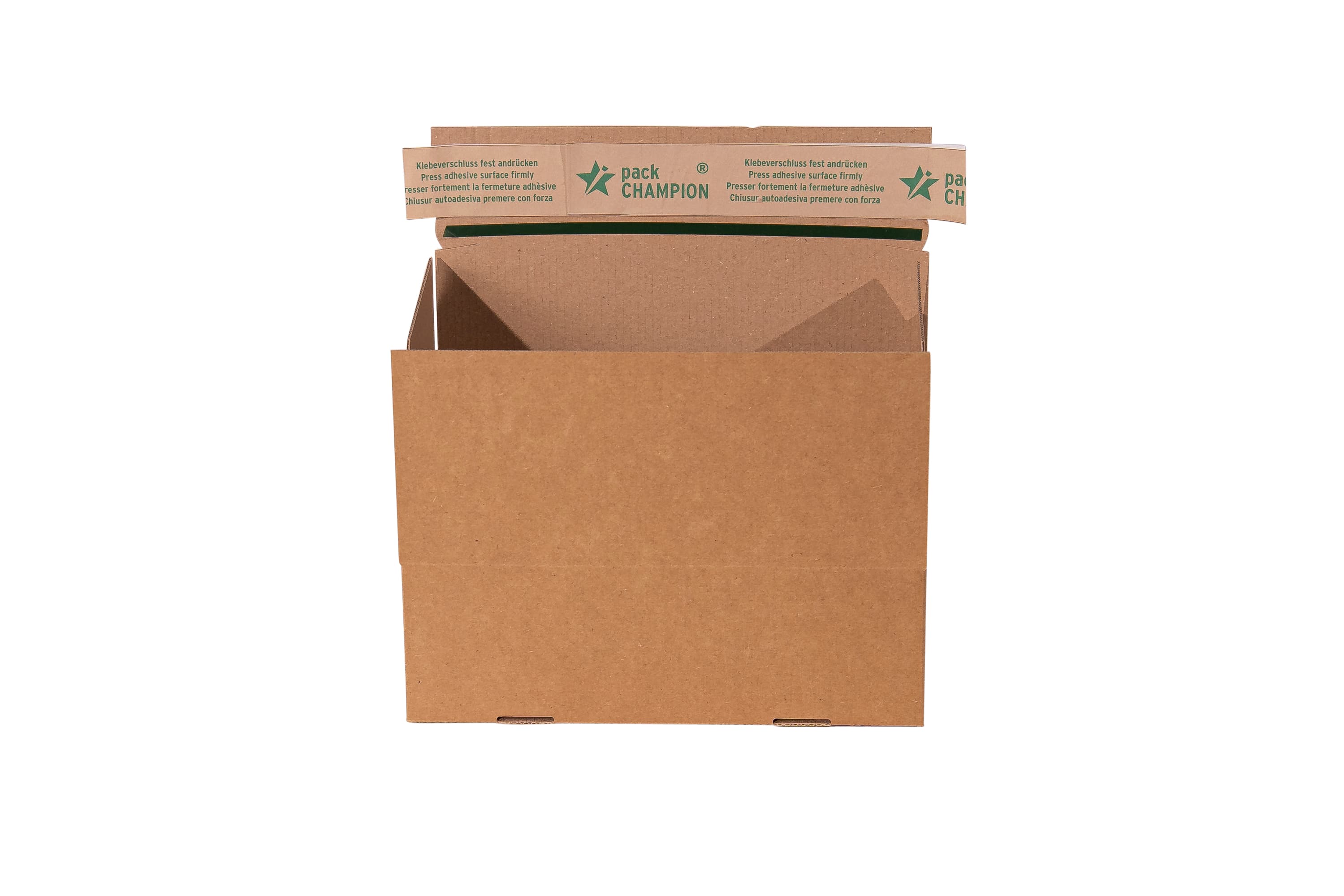 Verzenddoos 230×160×70 mm bruin — afbeelding 2