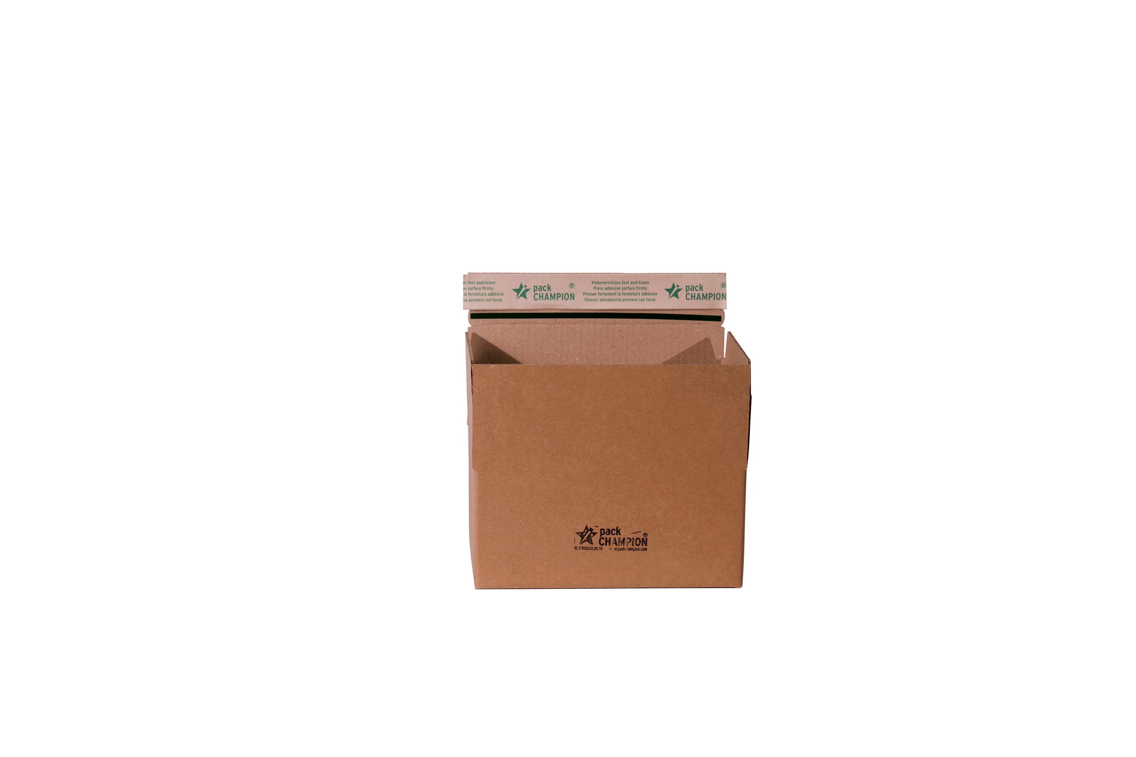 Verzenddoos 230×160×80 mm bruin — afbeelding 2