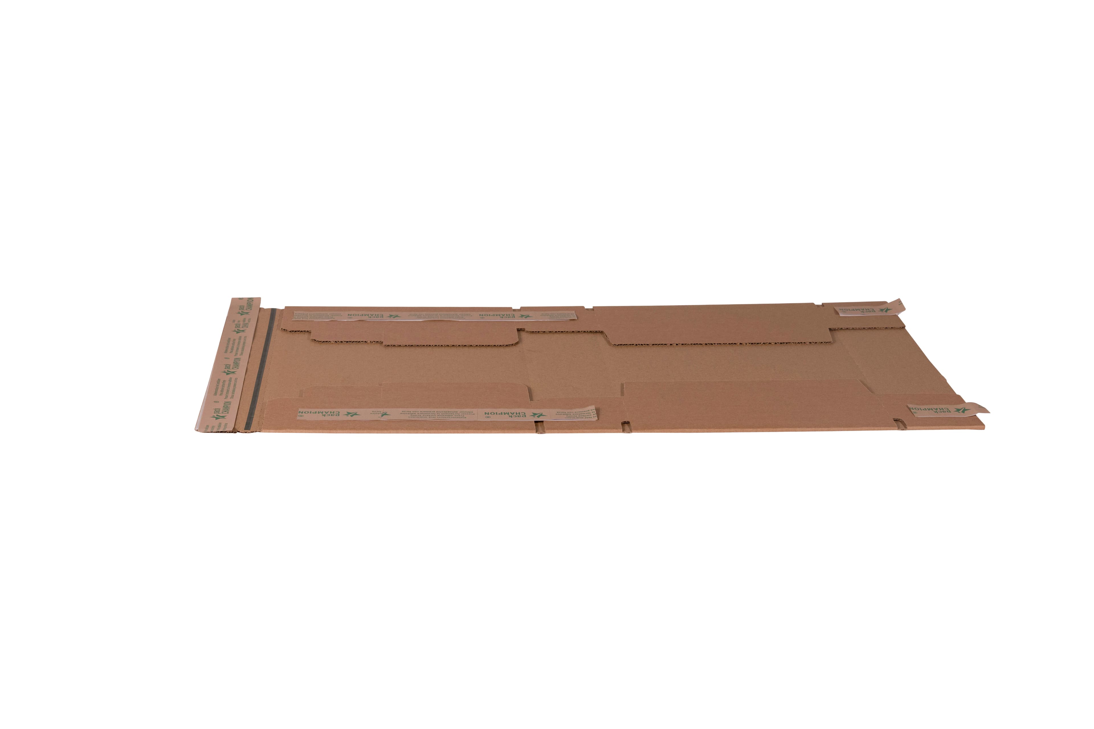 Postdoos 390×260×80 mm bruin, zelfsluitend