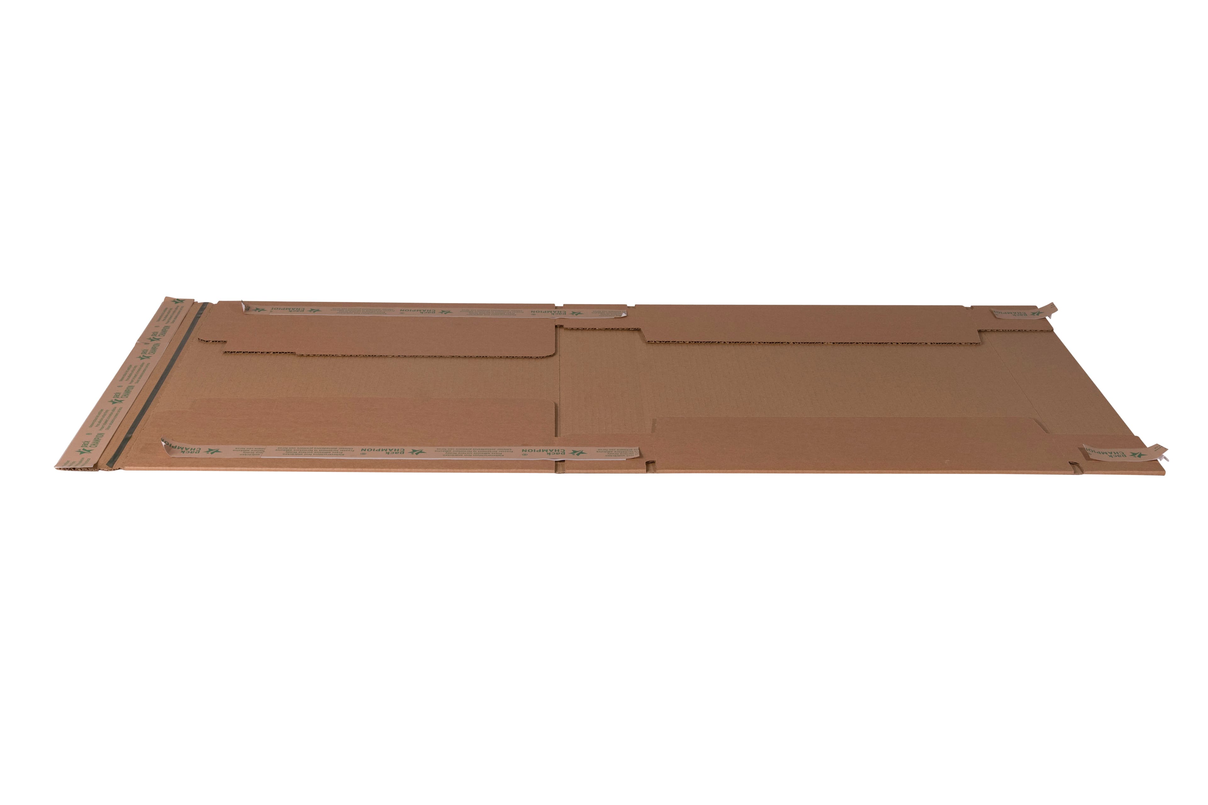 Postdoos 520×390×80 mm bruin, zelfsluitend