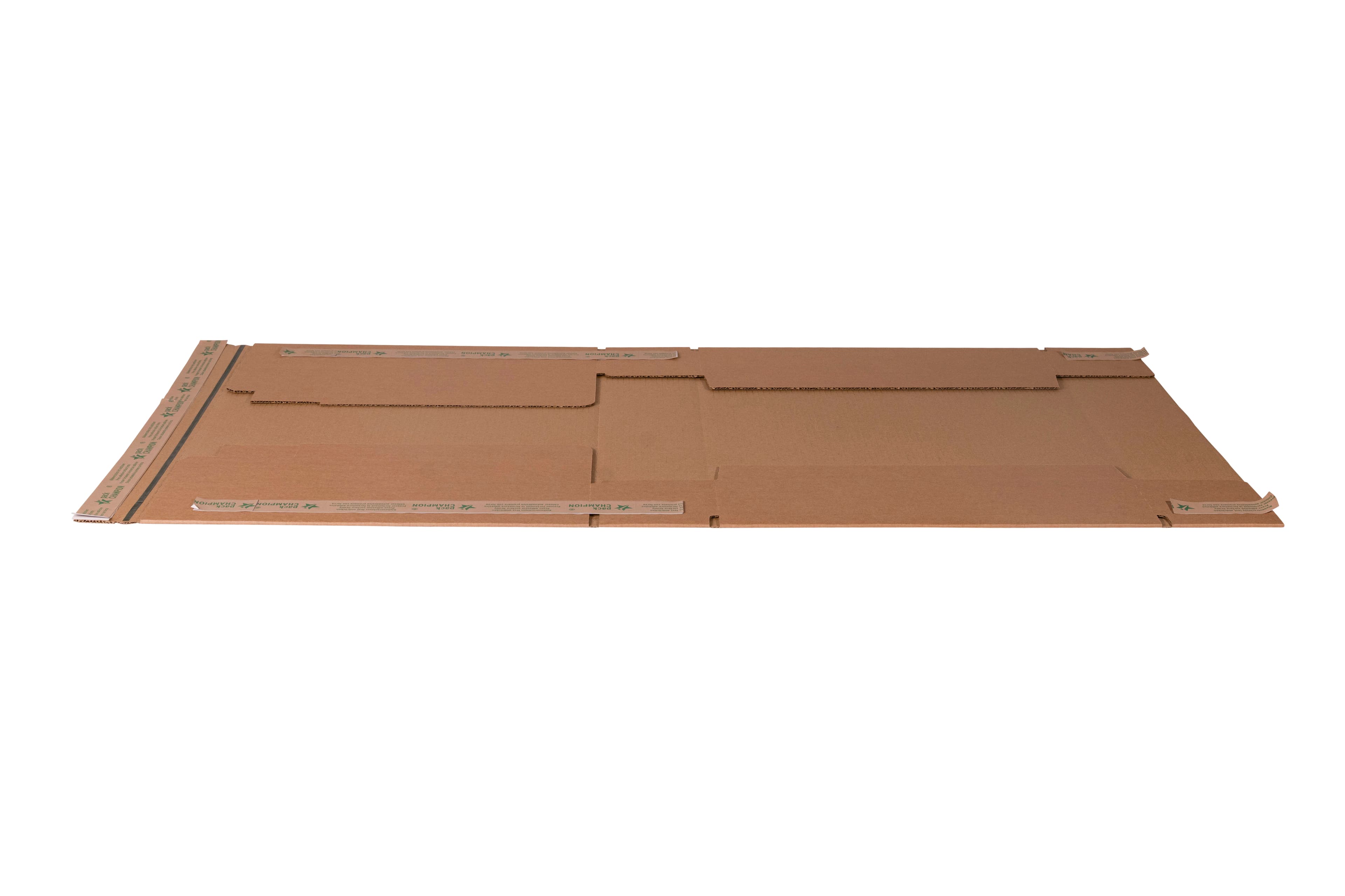 Postdoos 600×420×110 mm bruin, zelfsluitend