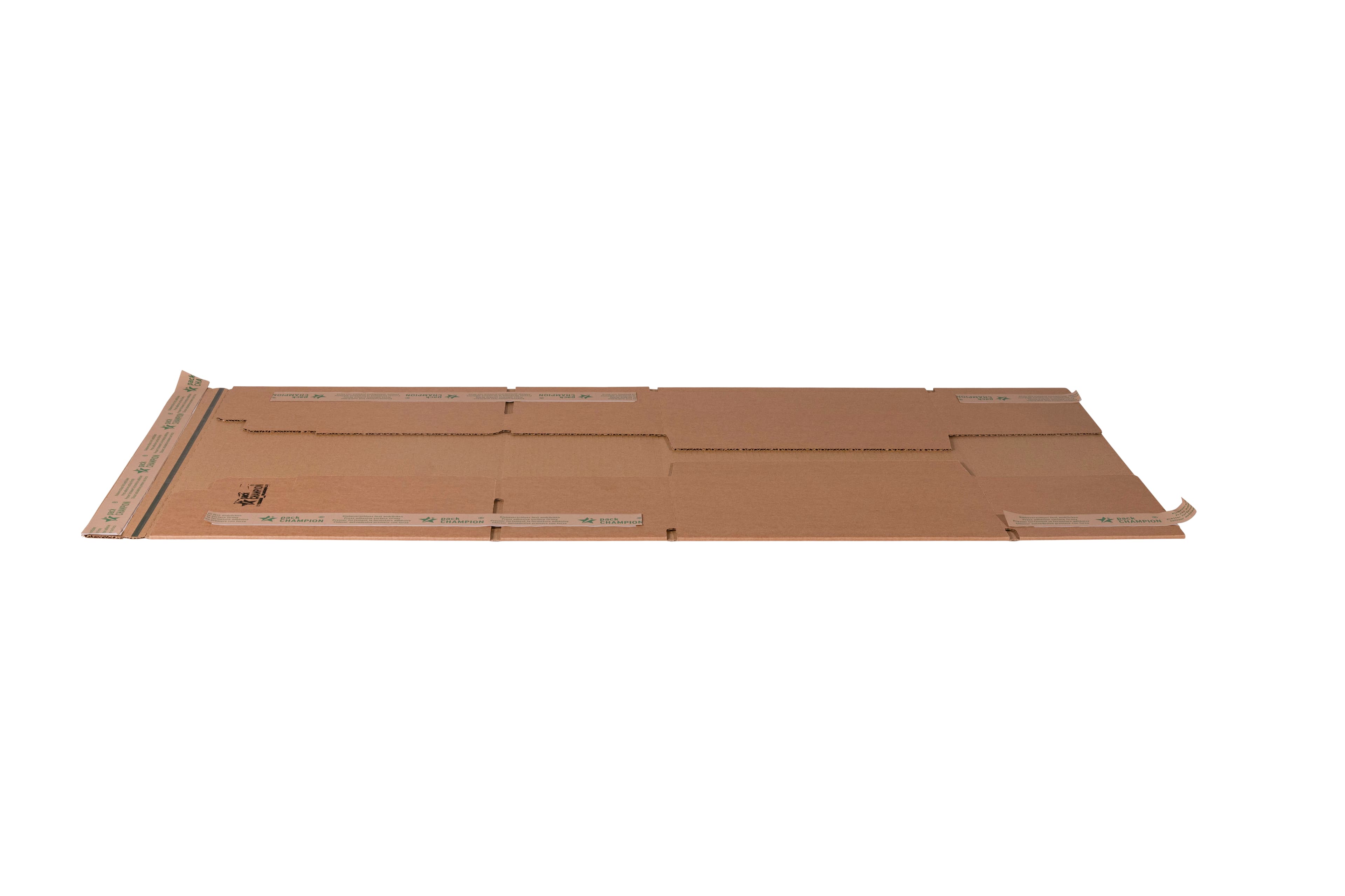 Postdoos 460×310×160 mm bruin, zelfsluitend