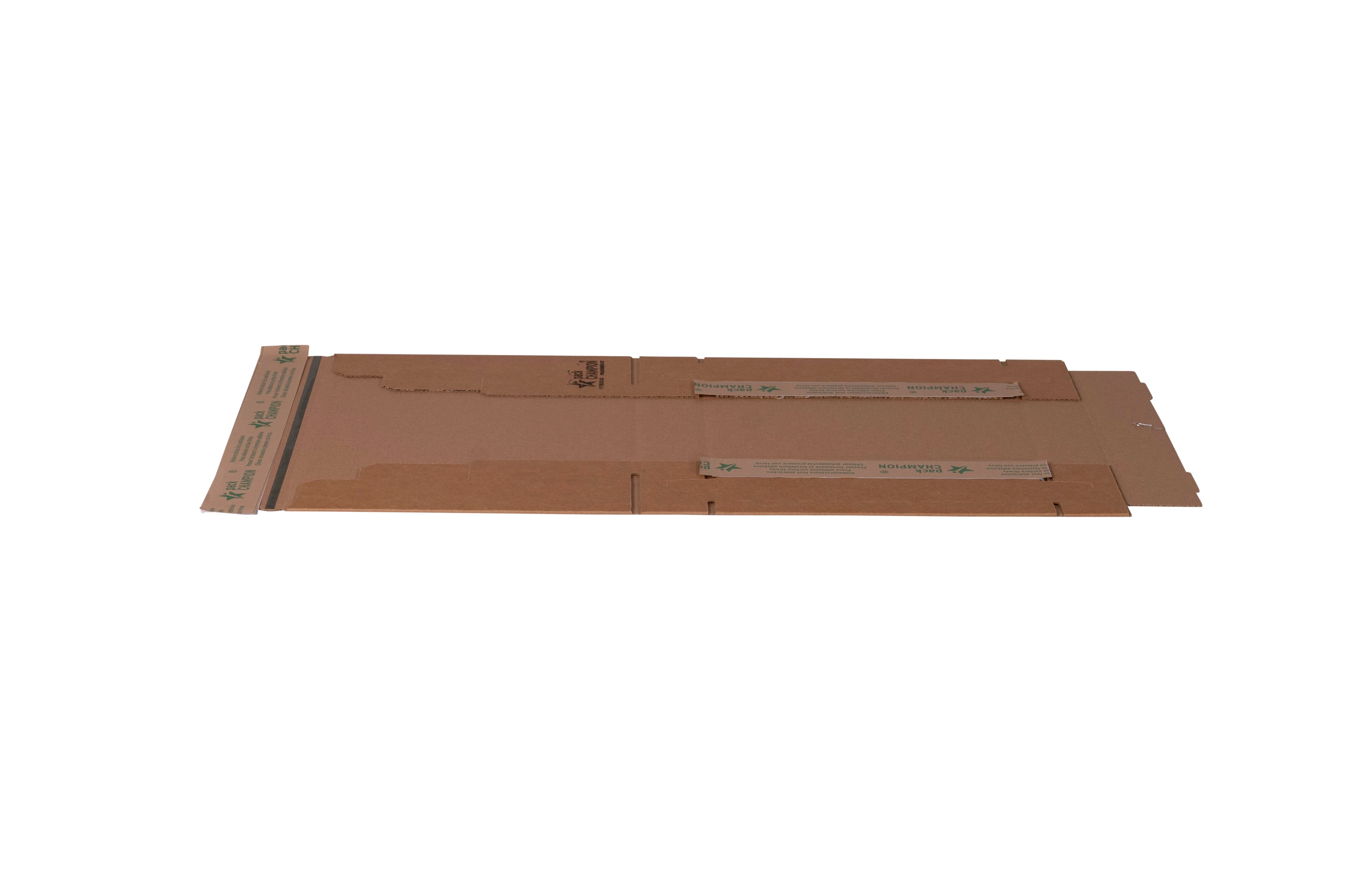 Postdoos 300×212×43 mm bruin, zelfsluitend