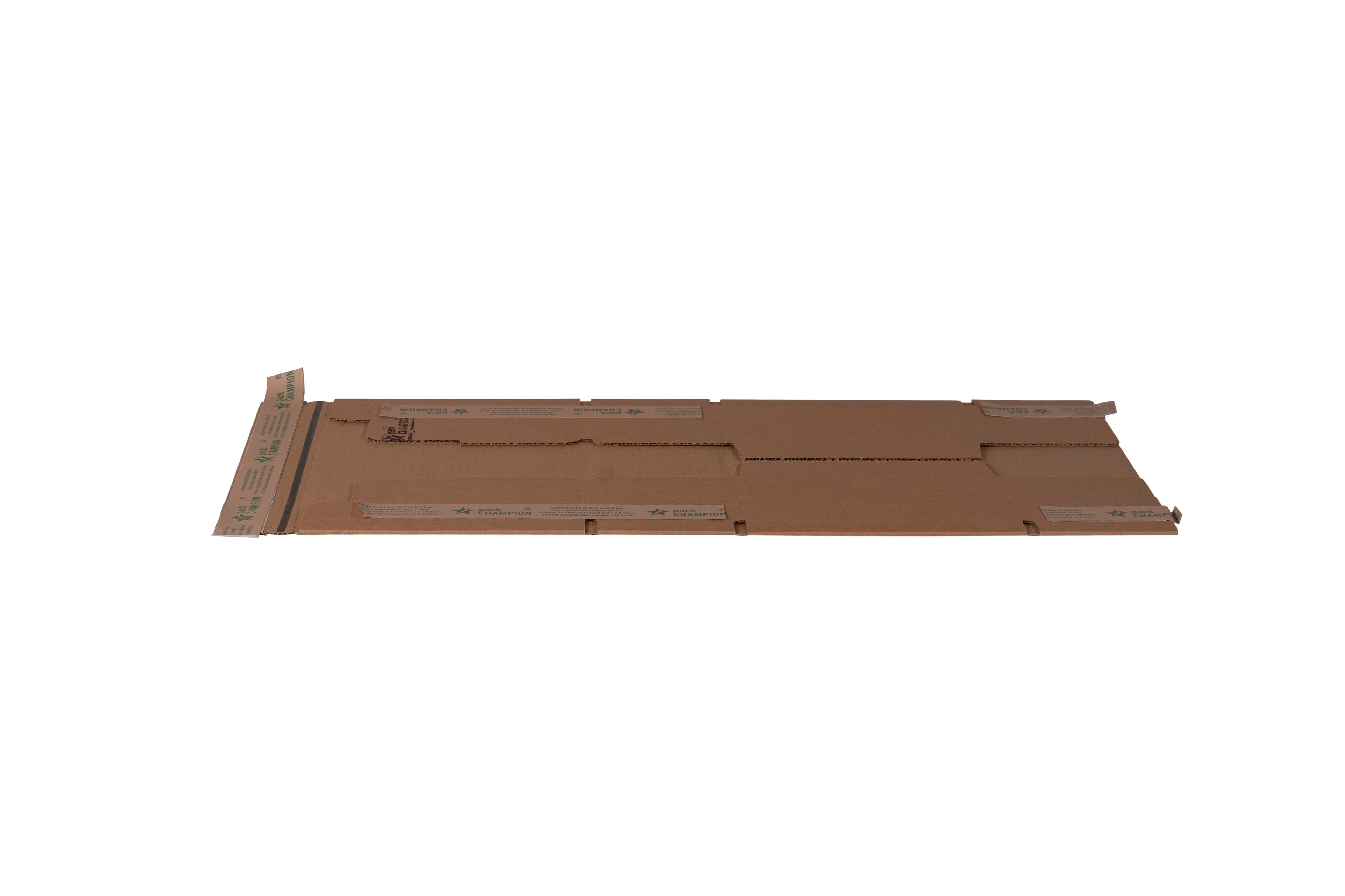 Postdoos 305×212×110 mm bruin, zelfsluitend