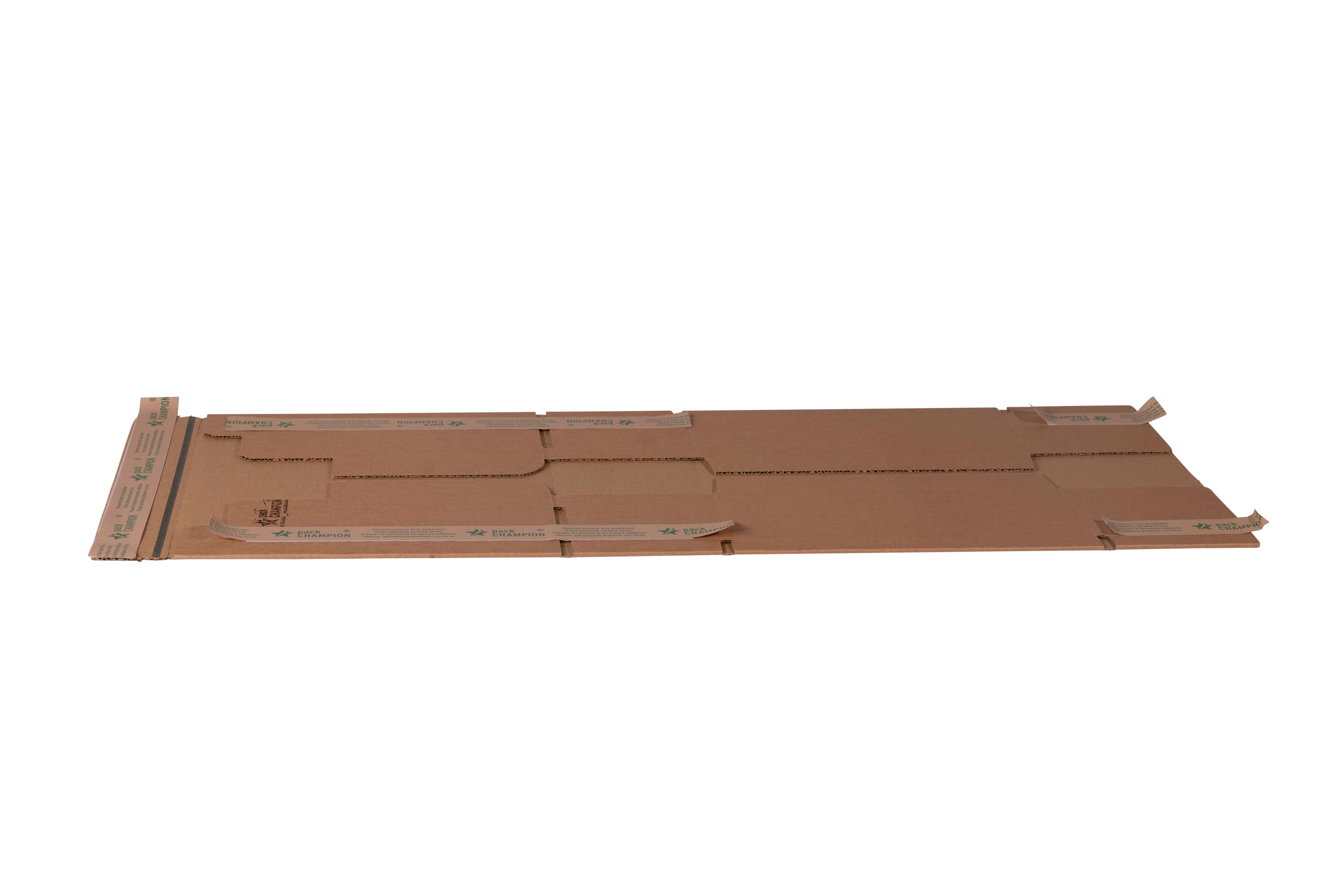 Postdoos 330×290×120 mm bruin, zelfsluitend