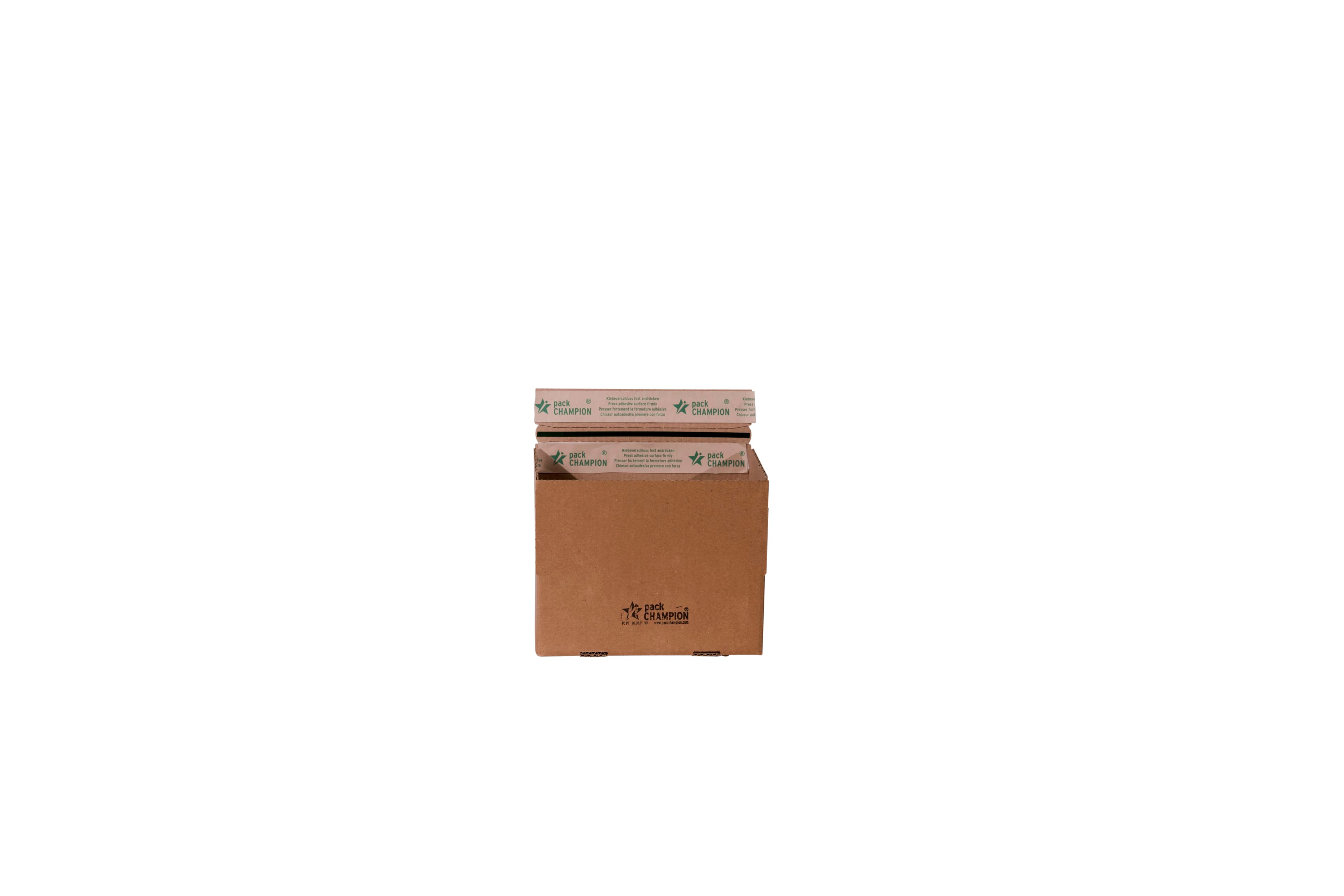 Verzenddoos 230×160×80 mm bruin — afbeelding 2