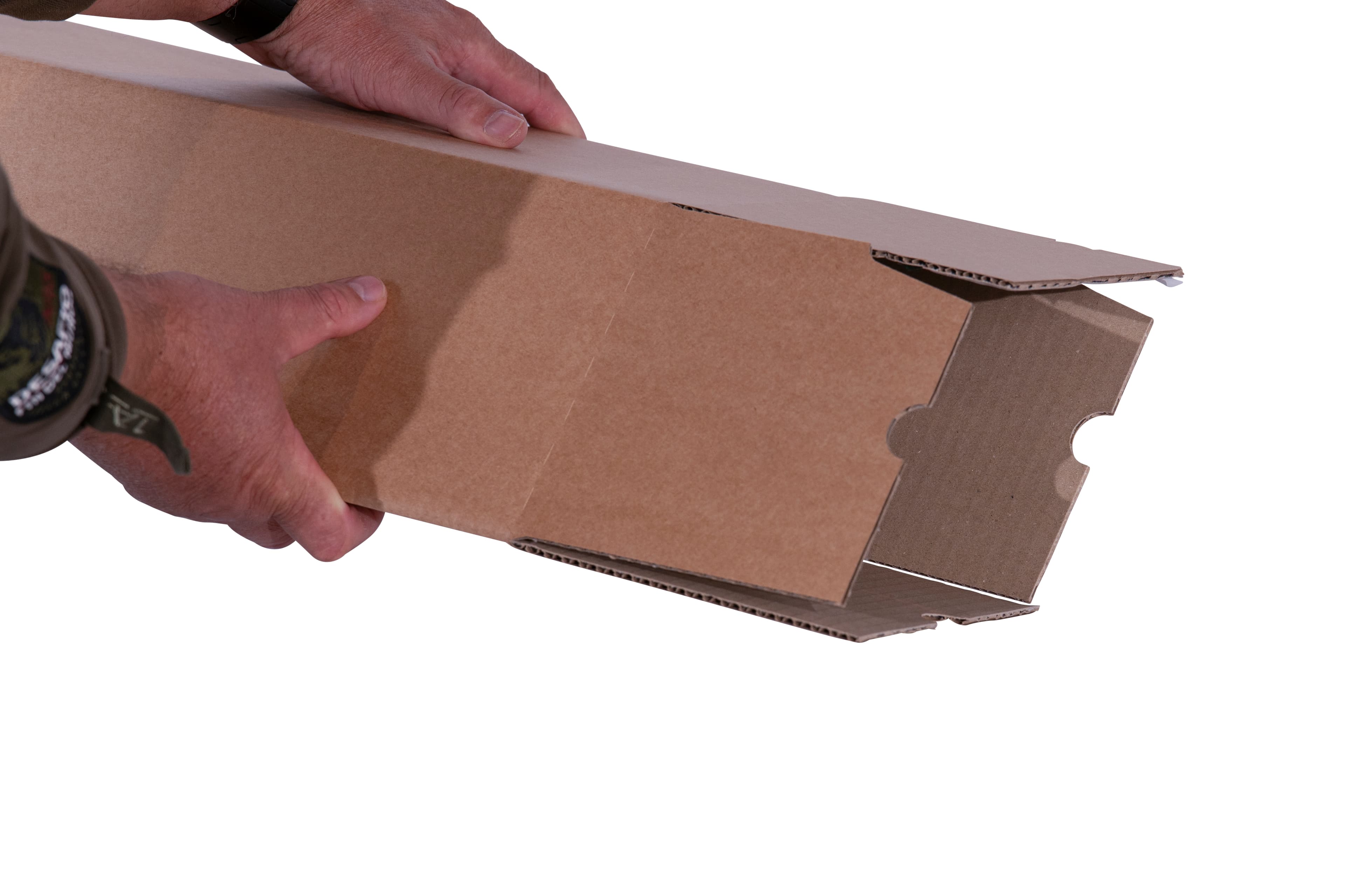 Kokerdoos 860×151×151 mm bruin — afbeelding 5