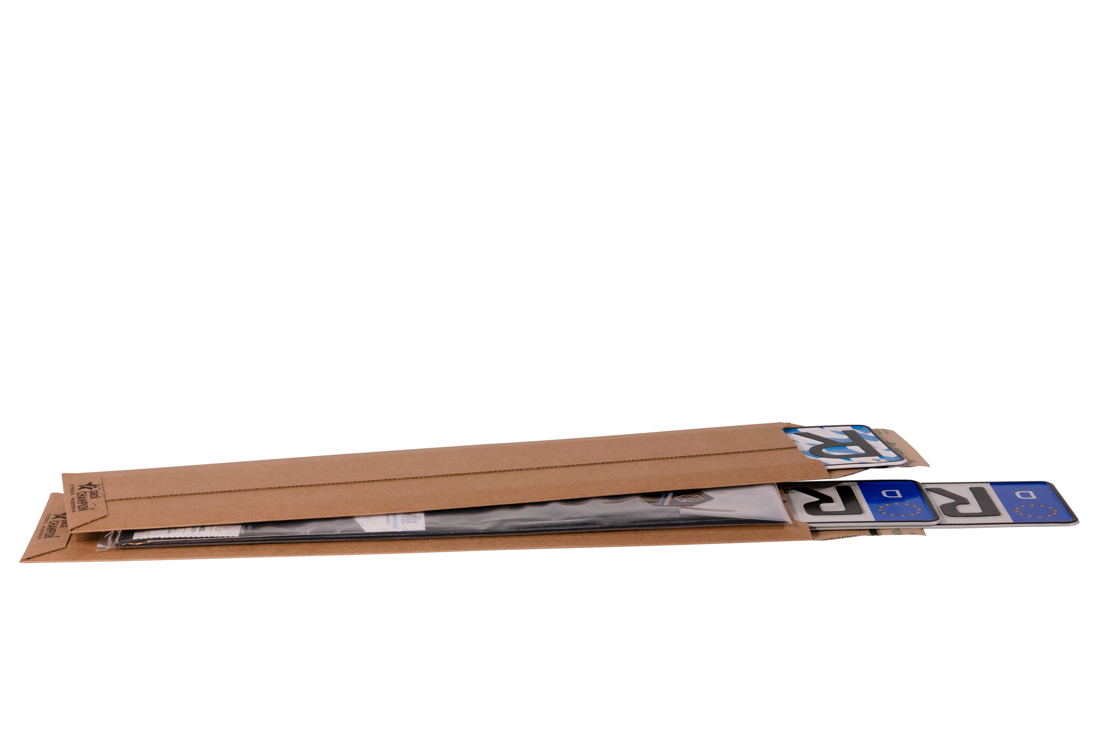 Verzendenvelop 180×590×50 mm bruin, extra sterk