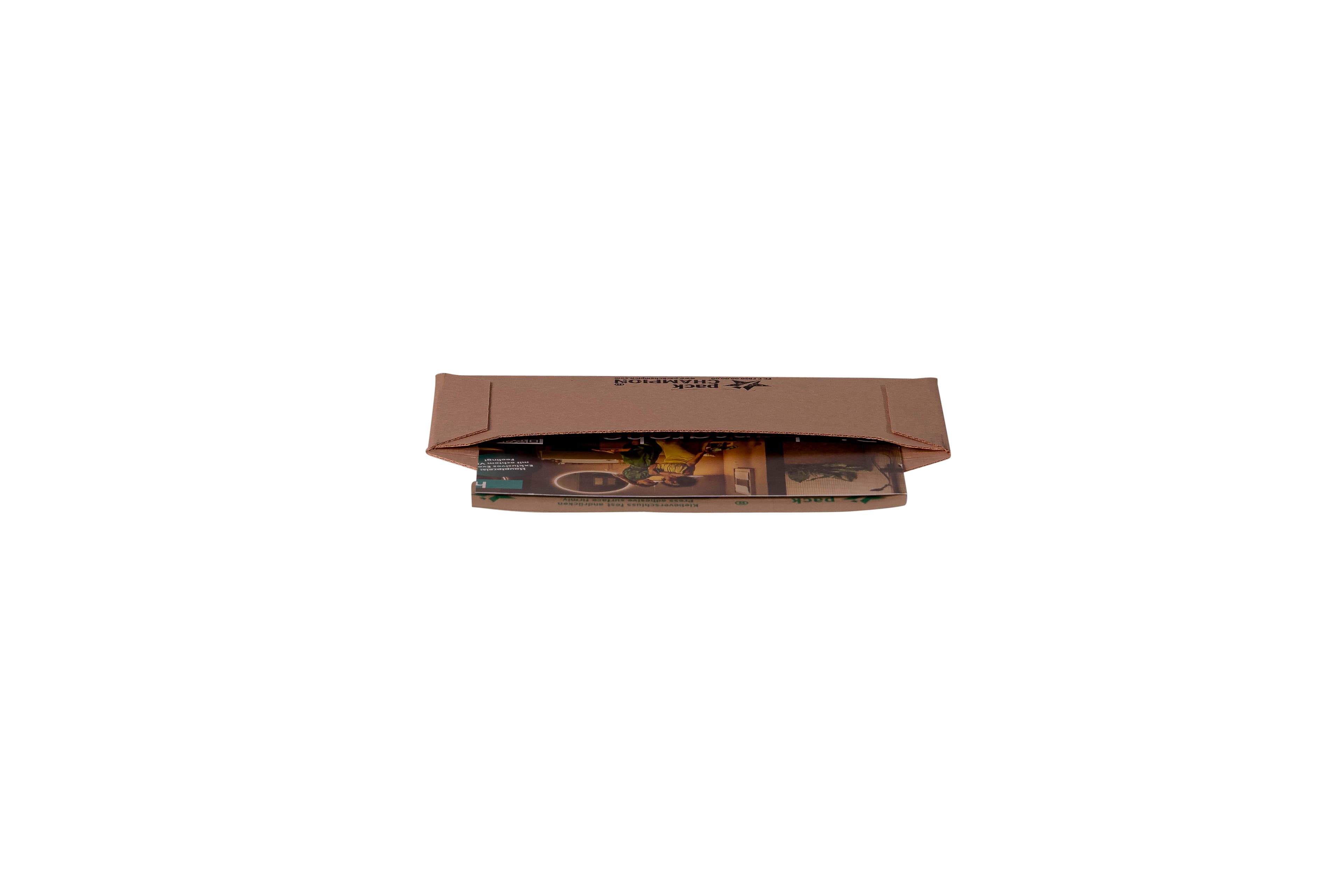 Verzendenvelop 205×97×30 mm bruin
