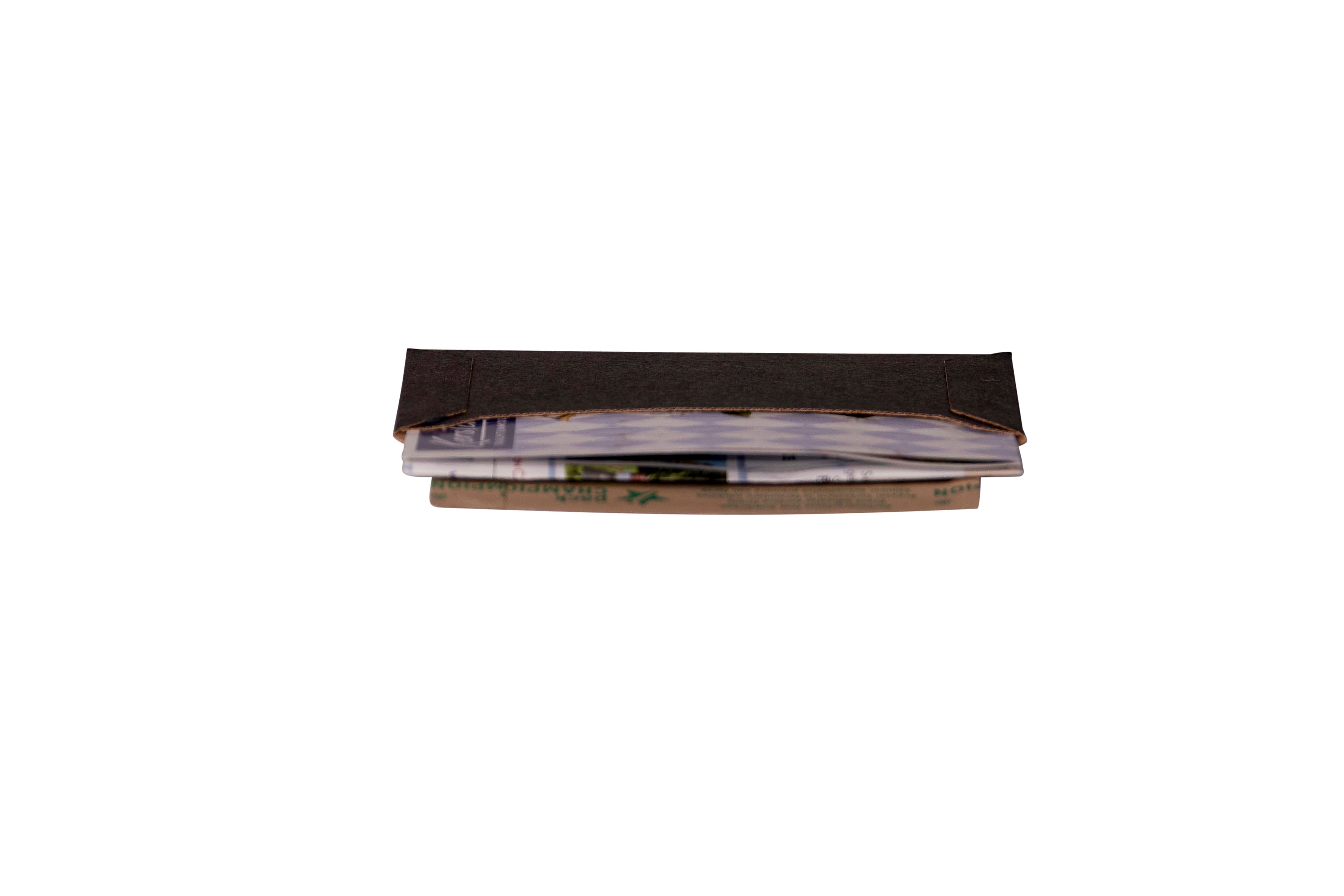 Verzendenvelop 205×97×30 mm zwart — afbeelding 2