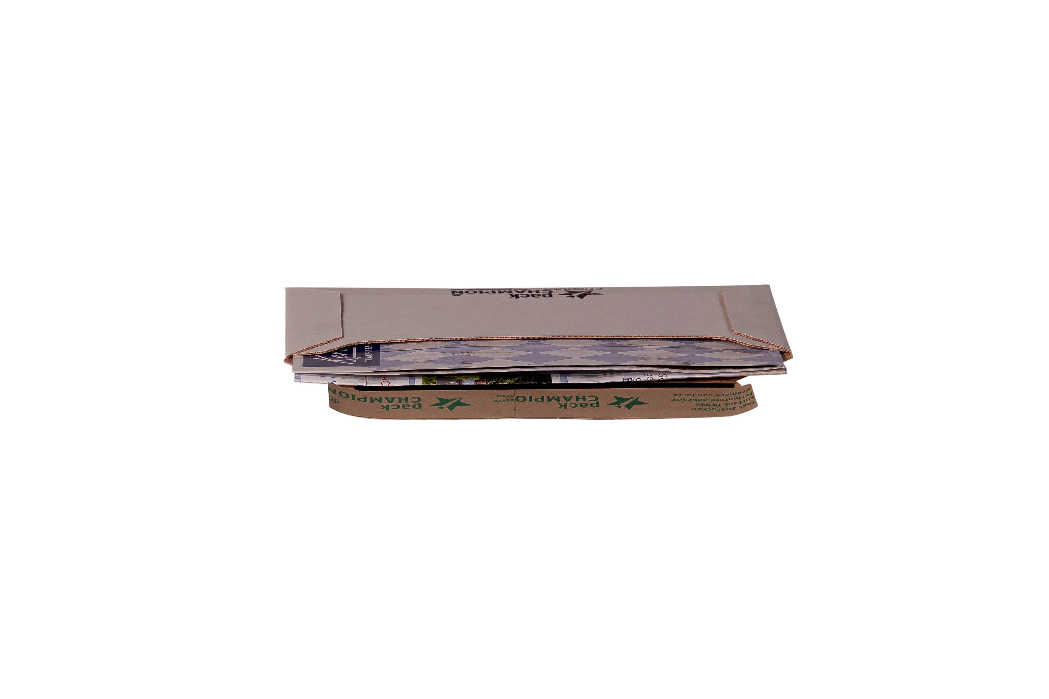 Verzendenvelop 205×97×30 mm wit