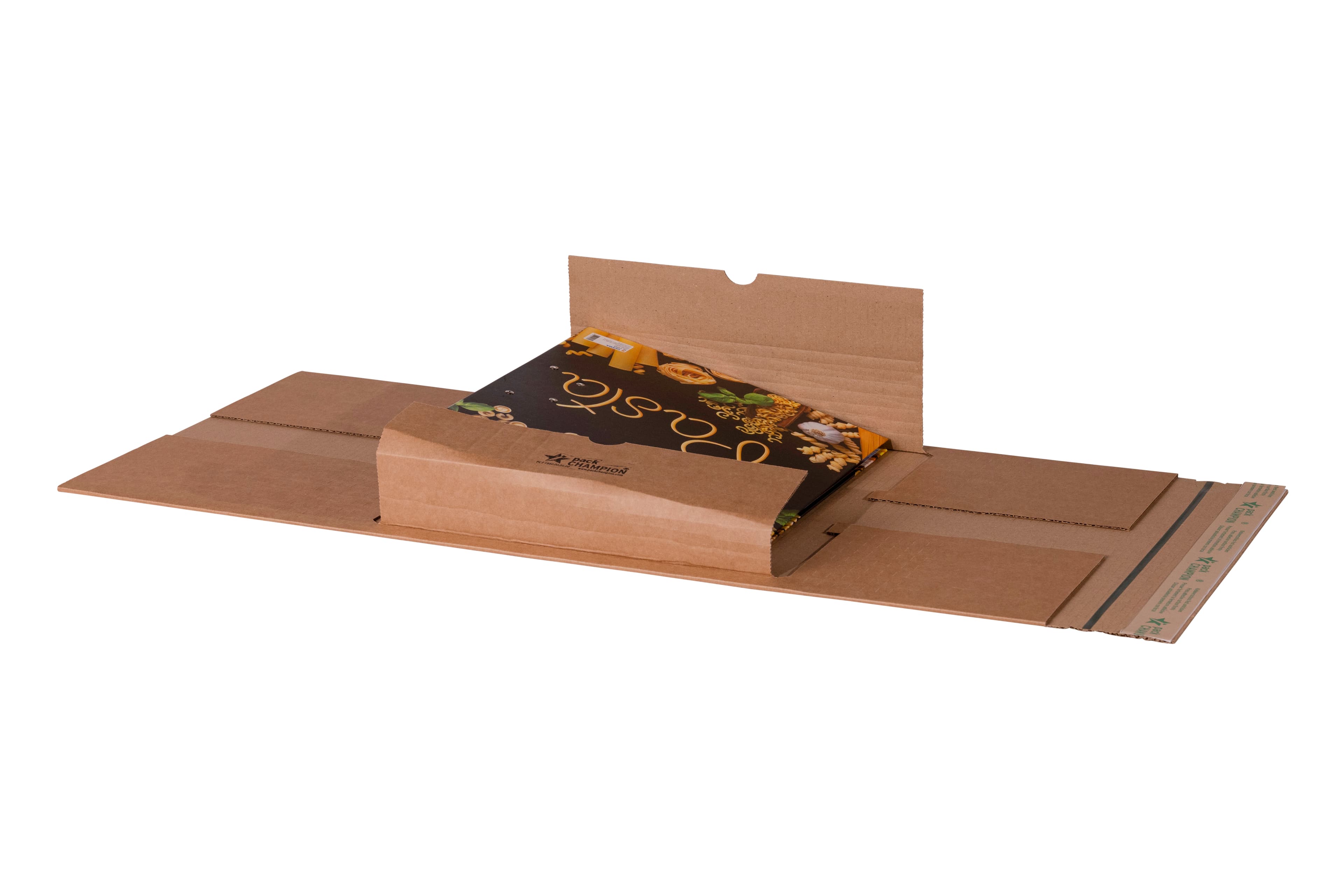 Wikkeldoos 350×320×80 mm bruin